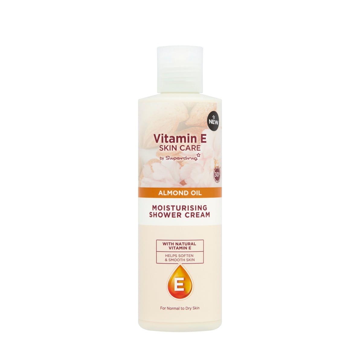 Vitamin E & Almond Body Wash 250ml