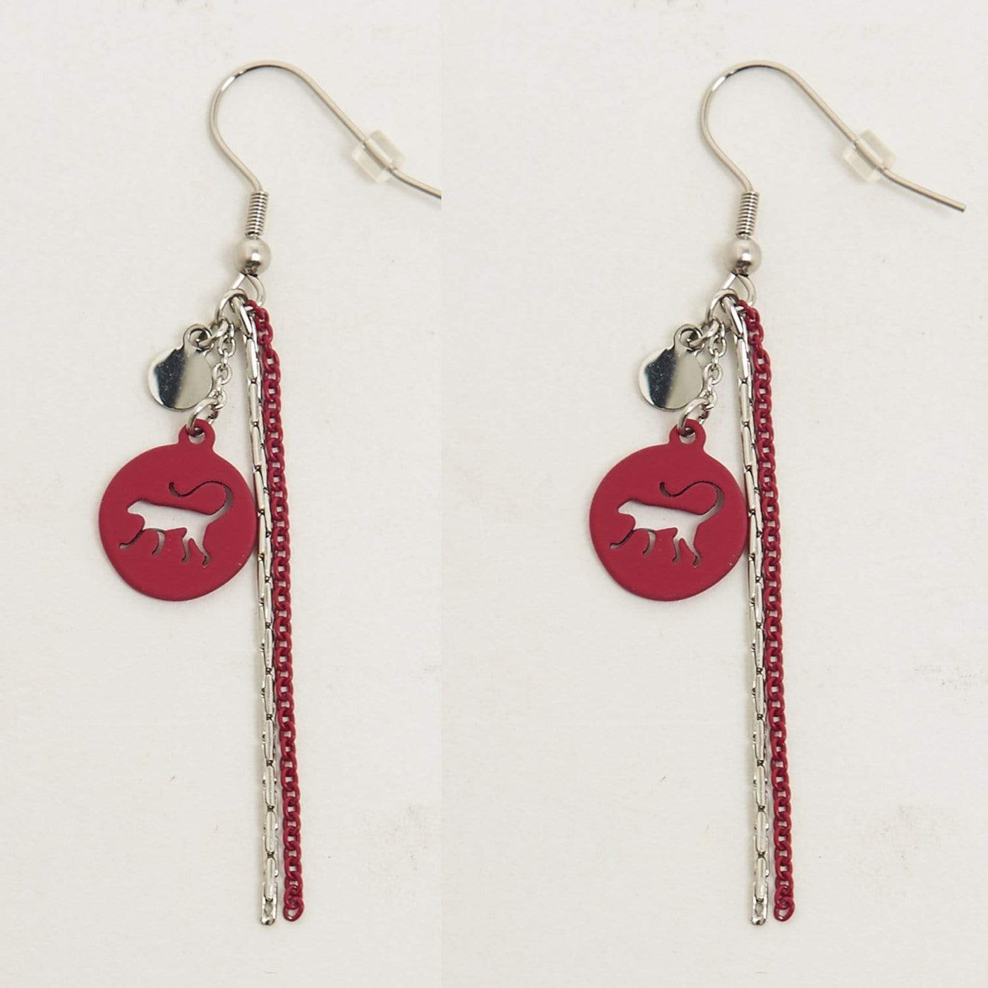 Kipling-Earrings--Strawb Silver-00824-39L